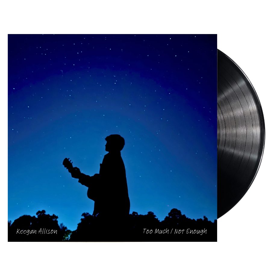 Keegan Allison Too Much Not Enough EP on vinyl